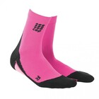 CEP dynamic+  short socks women, flash pink/black, II