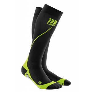 CEP pro+ run ultralight socks, men black/green, V