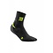 CEP ortho+ ankle support short socks women, black/green, III