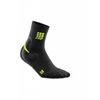 CEP ortho+ ankle support short socks women, black/green, II