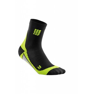 CEP dynamic+ short socks men, black/green, IV