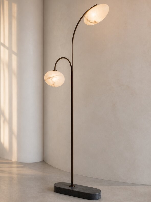 APEX Studio Apex Solenne Duo Vloerlamp