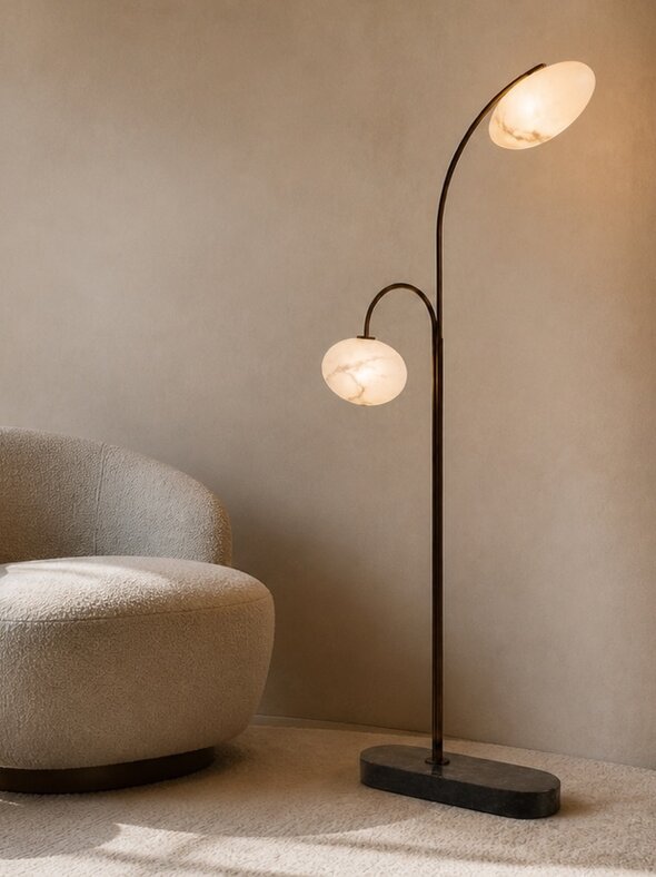 APEX Studio Apex Solenne Duo Vloerlamp