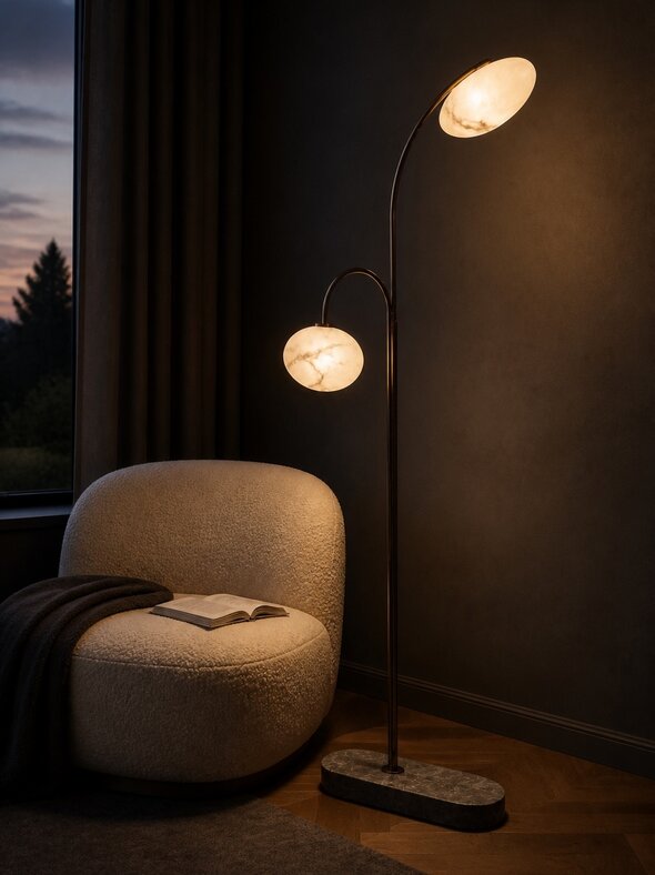 APEX Studio Apex Solenne Duo Vloerlamp