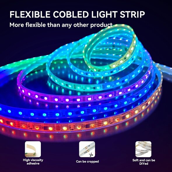 Tsong Tsong LED Strip 14.1W/M | RGB | IP20 | SNW5050W060-24V-RGB