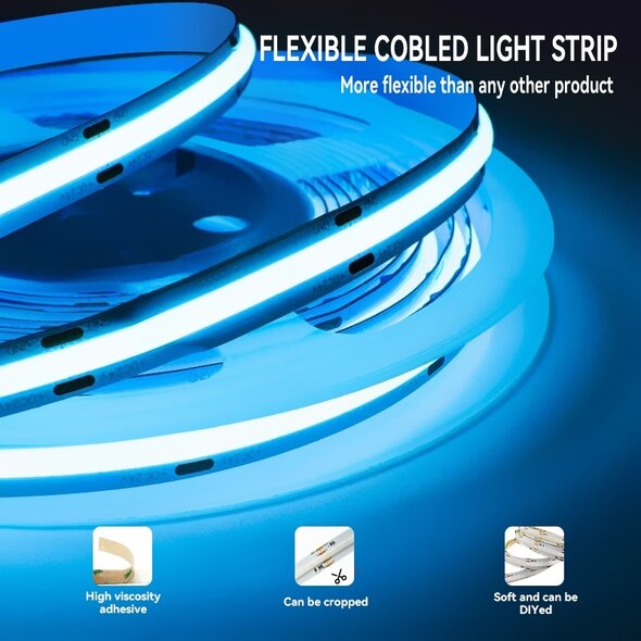 Tsong Tsong LED Strip 7W+7W | 2700K+6500K | IP20 | SNWCOB13W-24V-CCT