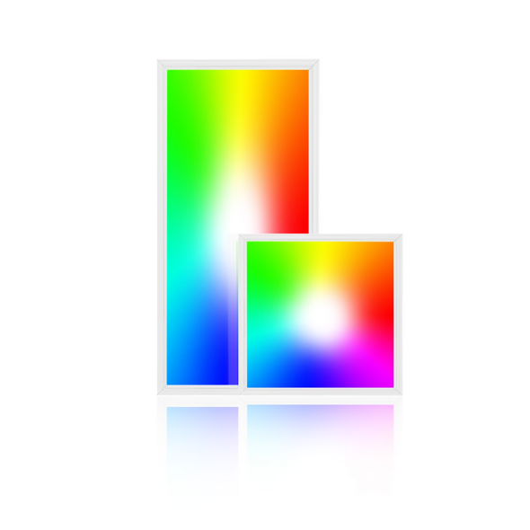Tsong Tsong LED Paneel 36W | RGB+2700k-6500k | IP41 | SRPL60x60-36W-RGBWWW