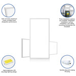 Tsong Tsong LED Paneel 60W | 3000K Warm Wit | 8400 lm | IP41 | SRPL600x1200-60WH