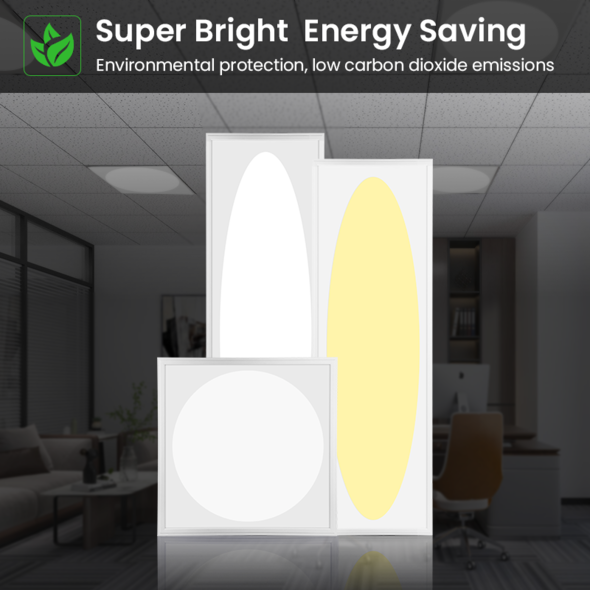Tsong Tsong LED Paneel 36W | 6000K Koud Wit | IP41 | SRPL600X600-36WH-R