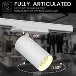 Tsong Tsong LED Railverlichting 10W | 3000K Warm Wit | 1000 lm | STK10W230V