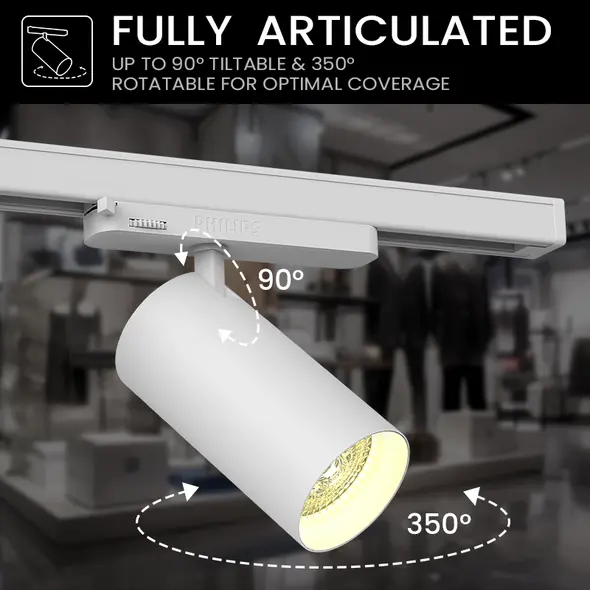 Tsong Tsong LED Railverlichting 20W | 4000K Neutraal Wit | 2000 lm | STK20W230V