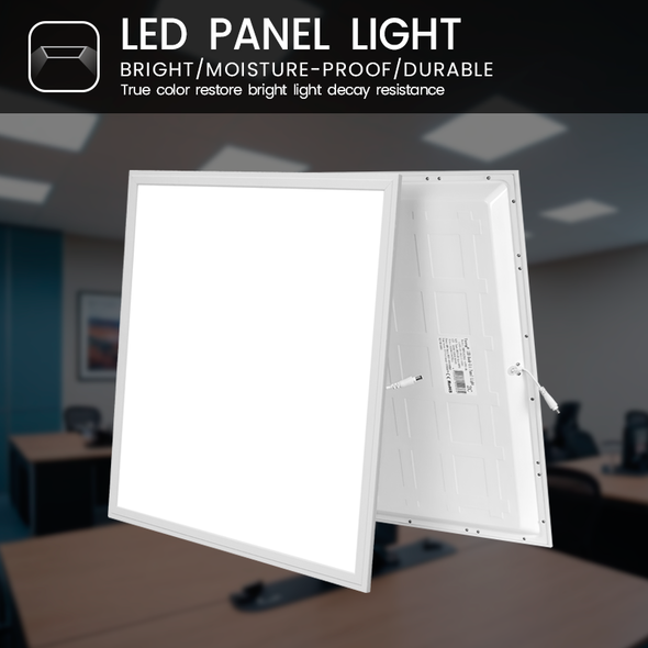 Tsong Tsong LED Paneel 28W | 4000K Neutraal Wit | 4200 lm | IP41 | SRPL60X60-28WH-BL-UGR