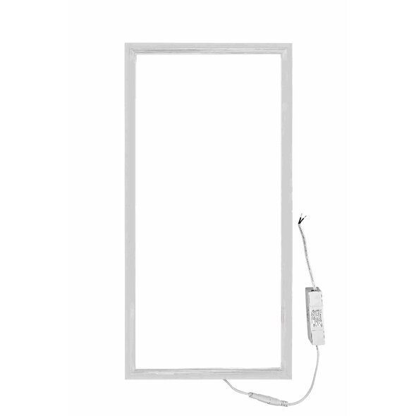 Tsong Tsong LED Paneel 24W | 4000K Neutraal Wit | 3600 lm | IP41 | SRPL300x600-24WH-BL