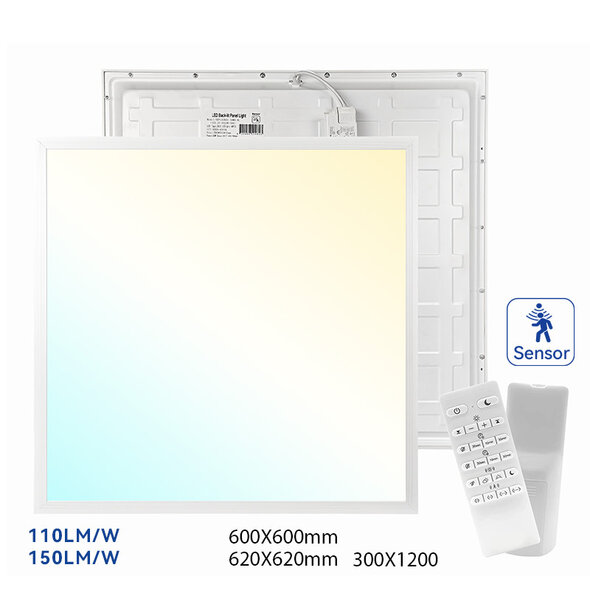 Tsong Tsong LED Paneel 36W | 6000K Koud Wit | 3960 lm | IP41 | SRPL600x600-36WH-BL-SR