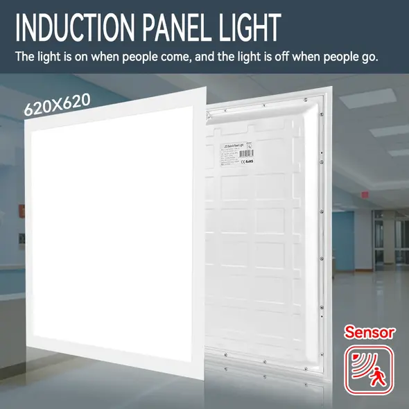 Tsong Tsong LED Paneel 40W | 6000K Koud Wit | 4400 lm | IP41 | SRPL620x620-40WH-BL-SR