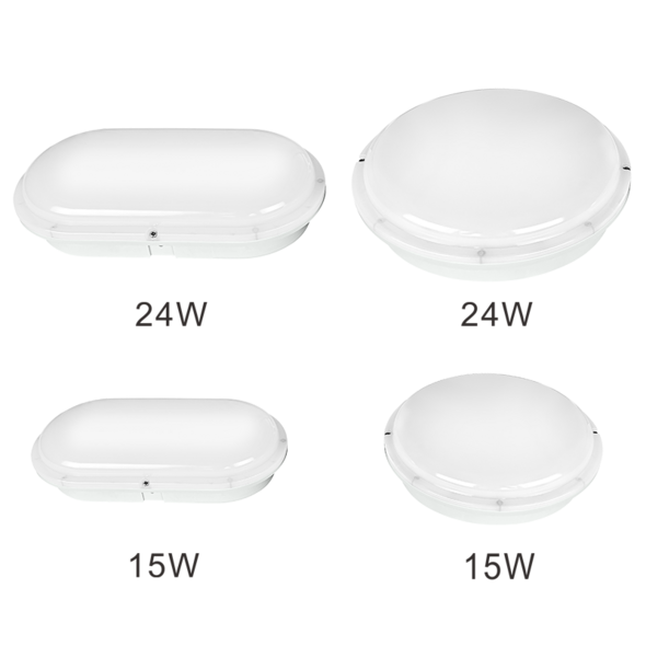 Tsong Tsong LED Waterdicht Armatuur 24W | 4000K Neutraal Wit | 2640 lm | IP66 | SR05-24W-220