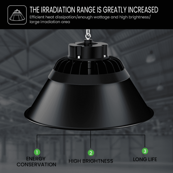 Tsong Tsong Verlichtingsaccessoire 240W | 90 ° 240W Black Reflector (Version B)