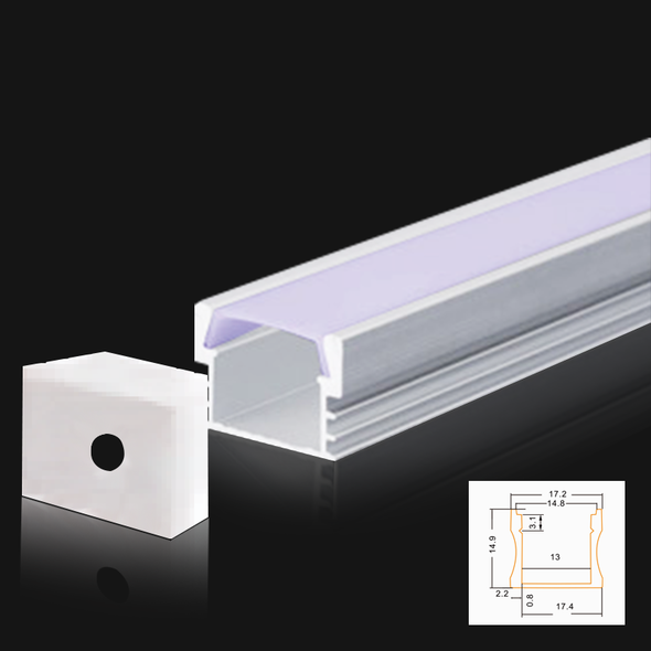 Tsong Tsong LED Strip Aluminium Profiel | SAL1612
