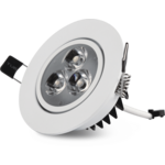 Tsong Tsong LED Downlight 3*1W | 2500-2700 K | SCL03W-230V-2500K