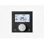 Smartlife Domotica Zwarte slimme opbouw wifi-thermostaat voor boiler en C.V. Ketel