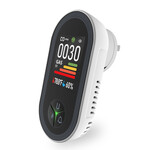 Smartlife Domotica Gasmelder voor CO en brandbare gassen met LCD-display