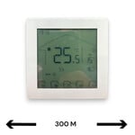 Smartlife Domotica Thermostaat met wifi, touchscreen en programmeerbare weekschema's, inbouw, wit
