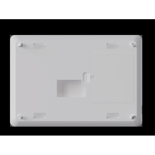 Smartlife Domotica Slimme CV-thermostaat met touchscreen, app- en spraakbediening, programmeerbaar, zwart