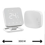 Smartlife Domotica Thermostaat voor CV installatie met wifi draadloze bediening vorstbeveiliging en app bediening