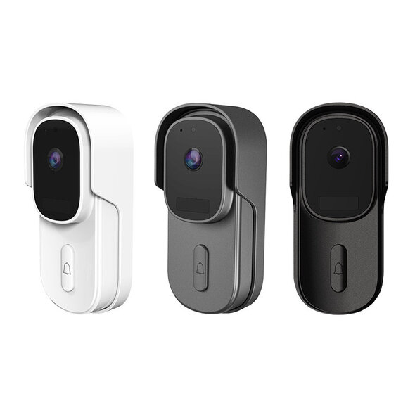 Smartlife Domotica Video deurbel voor buitengebruik met Full HD camera infrarood nachtzicht en IP65 waterdicht