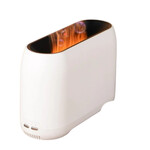 Smartlife Domotica Luchtbevochtiger voor aromatherapie met realistisch vlameffect en Bluetooth speakerfunctie