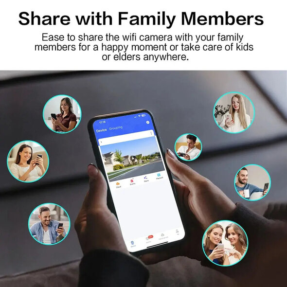Smartlife Domotica Beveiligingscamera buiten met zonnepaneel en 3MP PTZ kleurennachtzicht Wit