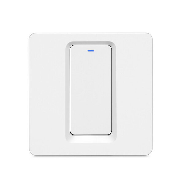 Smartlife Domotica Zigbee 2-voudige inbouw lichtschakelaar zonder nuldraad (wit)