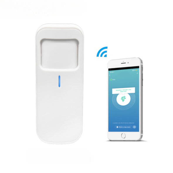 Smartlife Domotica Bewegingssensor WiFi PIR 10 m detectiebereik 110 wit
