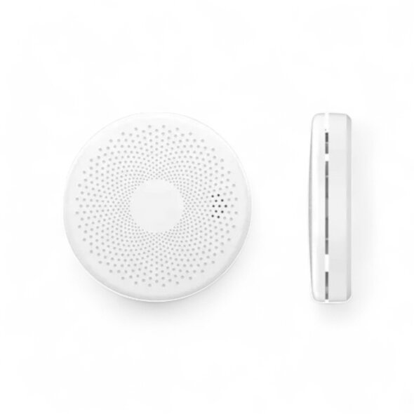 Fire Security Technology Co., Ltd Combimelder rook & koolmonoxide met WiFi 2.4 GHz en Tuya-app, 85 dB, wit