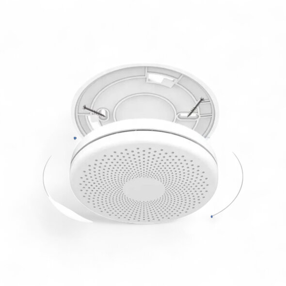 Fire Security Technology Co., Ltd Combimelder rook & koolmonoxide met WiFi 2.4 GHz en Tuya-app, 85 dB, wit