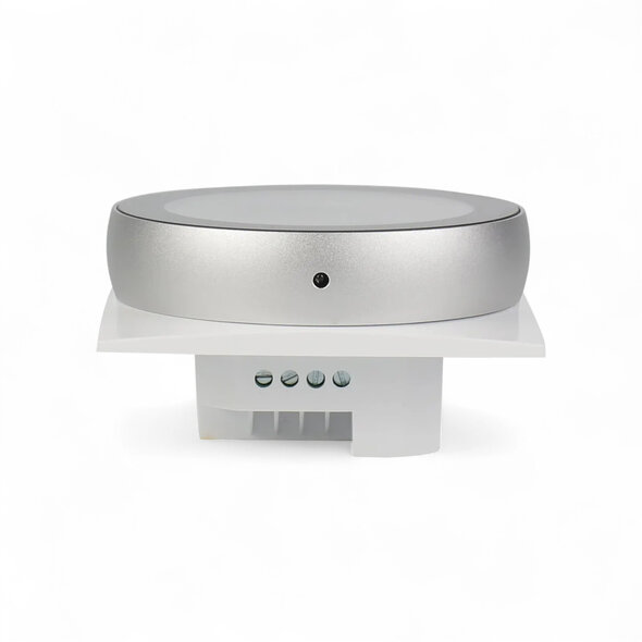 Smartlife Domotica Slimme wifi inbouw thermostaat voor elektrische vloerverwarming met touchscreen, wit