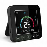 Smartlife Domotica Wifi IR afstandsbediening voor warmtepomp en airco, zwart