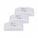 Smartlife Domotica Smartlife Domotica 3-pack slimme WiFi schakelaars voor inbouw en opbouw met appbediening