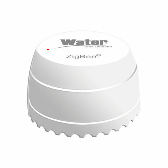 Smartlife Domotica Waterlekkage sensor Zigbee met waterdicht ontwerp en lange batterijduur