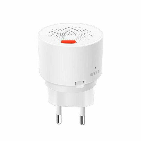 Smartlife Domotica Slimme gasmelder voor LPG en aardgas, Zigbee, 220V, wit