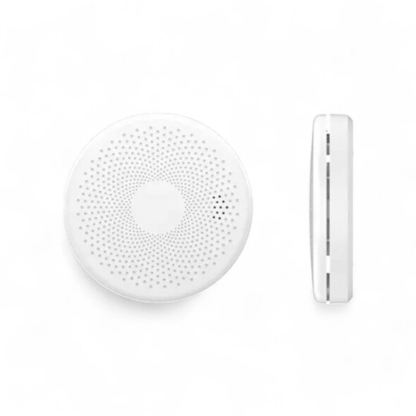 Smartlife Domotica Rookmelderset en koolmonoxidemelder met WiFi en Tuya Smart Life (Wit)