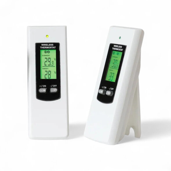 Smartlife Domotica Stekker thermostaat voor verwarming en airco met afstandsbediening en kinderslot