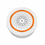 Smartlife Domotica Draadloze Zigbee sirene 90dB met USB-C of batterijvoeding, wit
