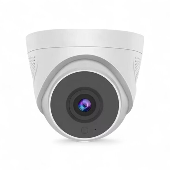 Smartlife Domotica Beveiligingscamera dome 4MP voor plafondmontage, wit, met nachtzicht en Tuya-app