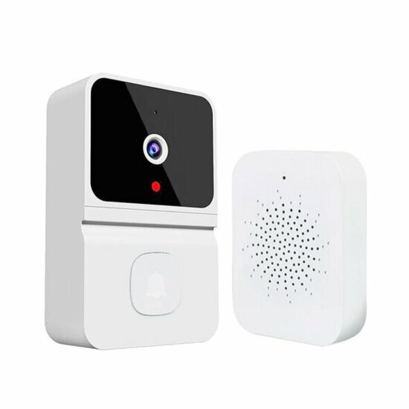 Smartlife Domotica Deurbel camera voor binnen en buiten met 1280P HD nachtzicht en tweeweg audio bediening via app