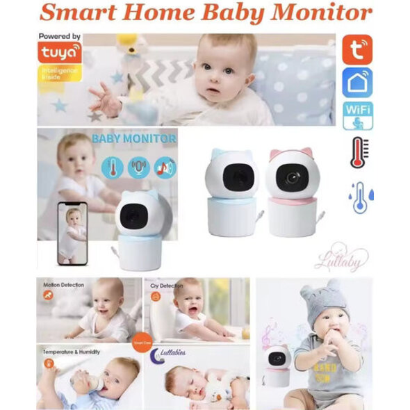 Smartlife Domotica 4MP Camera voor Optimale Veiligheid voor uw baby