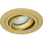 Sigmalicht Inbouwspot armatuur Nova rond goud, kantelbaar