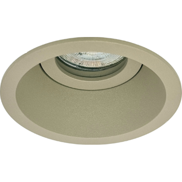 Sigmalicht Inbouwspot armatuur Reno rond champagne