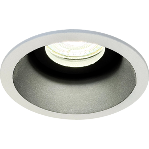 Sigmalicht Inbouwspot armatuur Reno rond wit-zwart