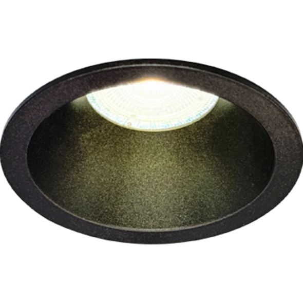 Sigmalicht Inbouwspot armatuur Hollow rond brons, verdiept
